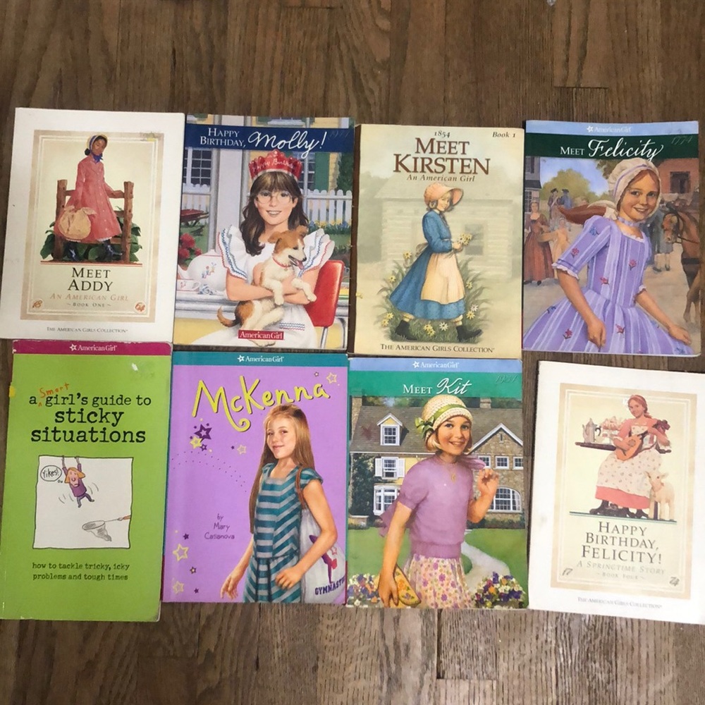 Lot of 8 beloved American Girl paperback books